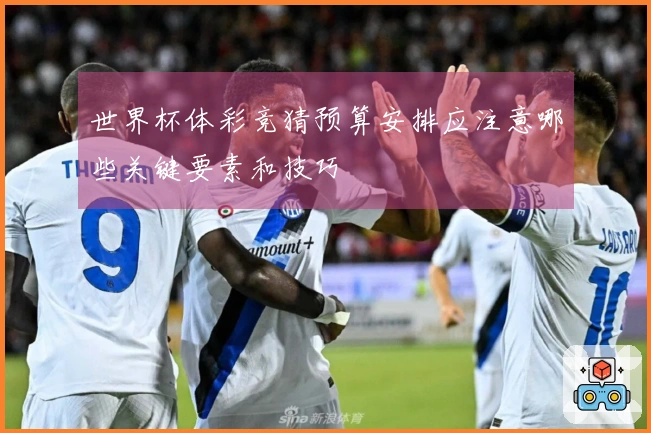 世界杯体彩竞猜预算安排应注意哪些关键要素和技巧